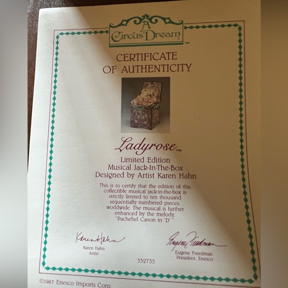 Carousel Horse Musical Jack-in-the-Box - Picture 12 of 13